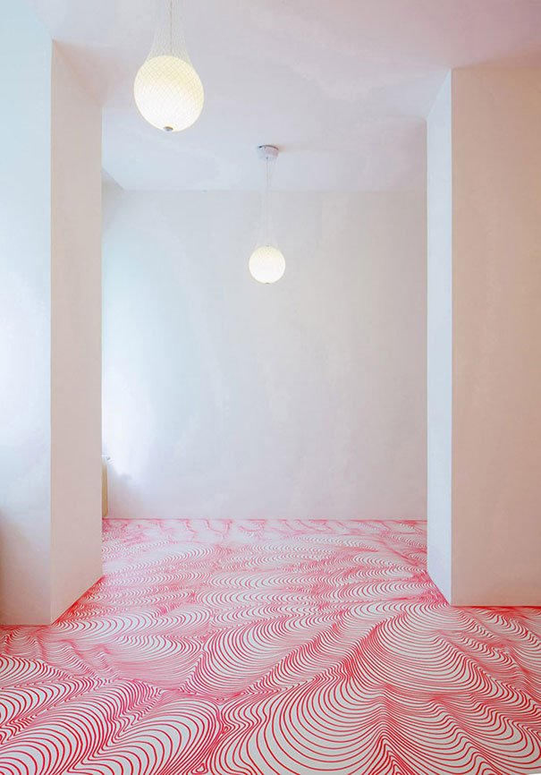 Mesmerizing Marker Installations by Heike Weber