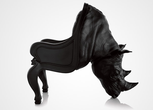 Frighteningly Realistic Animal Chairs by Maximo Riera Frighteningly Realistic Animal Chairs by Maximo Riera