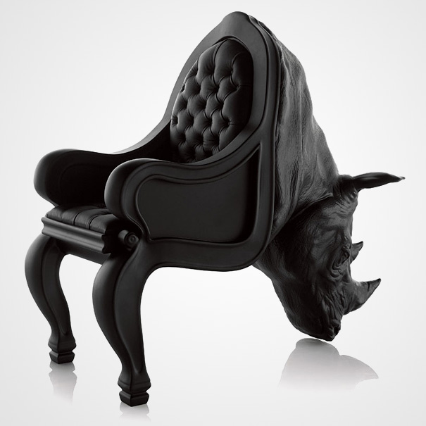 Frighteningly Realistic Animal Chairs by Maximo Riera Frighteningly Realistic Animal Chairs by Maximo Riera