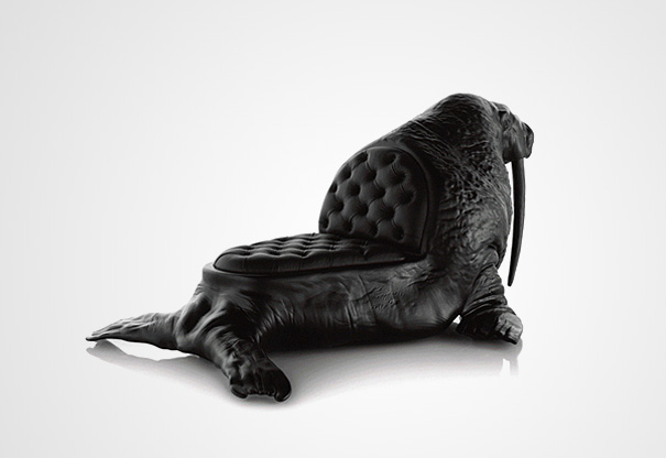 Frighteningly Realistic Animal Chairs by Maximo Riera Frighteningly Realistic Animal Chairs by Maximo Riera