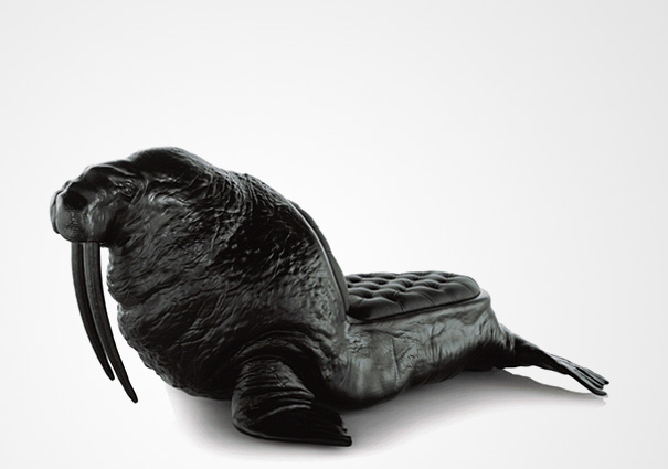 Frighteningly Realistic Animal Chairs by Maximo Riera Frighteningly Realistic Animal Chairs by Maximo Riera