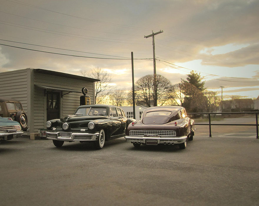 Artist Uses Perspective, Miniature Car Models And A $250 Camera To Create Realistic Historical Photos