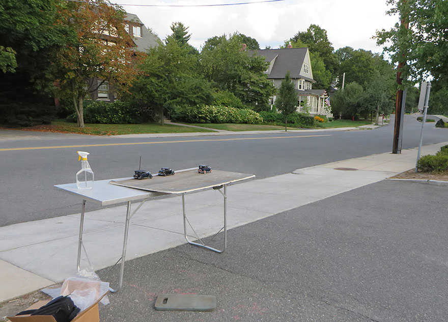 Artist Uses Perspective, Miniature Car Models And A $250 Camera To Create Realistic Historical Photos