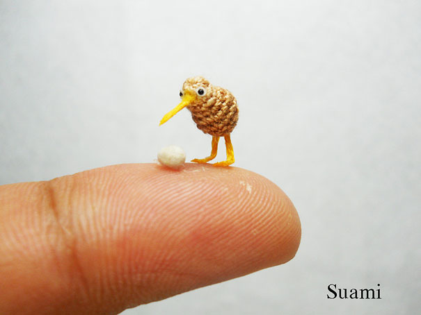 Cute Miniature Crocheted Animals by Su Ami Cute Miniature Crocheted Animals by Su Ami