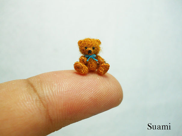 Cute Miniature Crocheted Animals by Su Ami