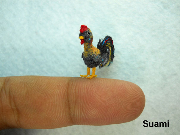 Cute Miniature Crocheted Animals by Su Ami Cute Miniature Crocheted Animals by Su Ami