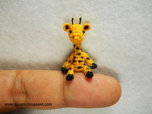 Cute Miniature Crocheted Animals by Su Ami Cute Miniature Crocheted Animals by Su Ami
