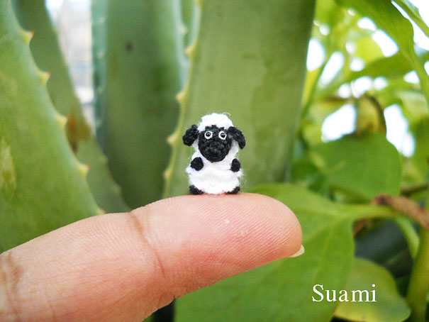 Cute Miniature Crocheted Animals by Su Ami Cute Miniature Crocheted Animals by Su Ami