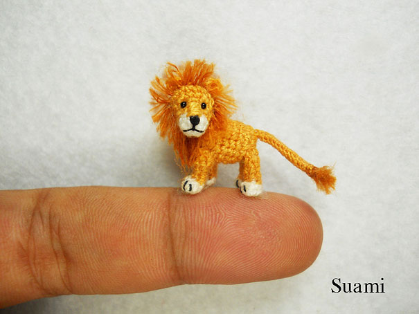 Cute Miniature Crocheted Animals by Su Ami