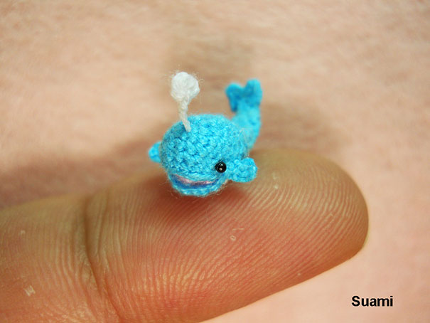 Cute Miniature Crocheted Animals by Su Ami