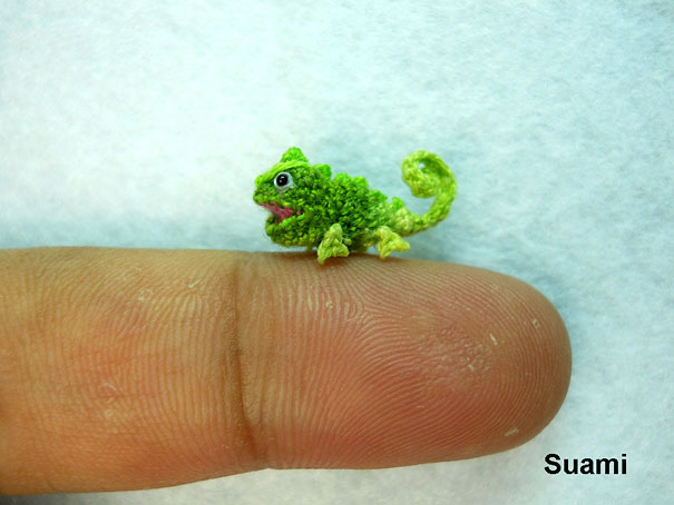 Cute Miniature Crocheted Animals by Su Ami