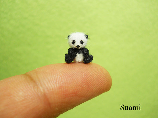 Cute Miniature Crocheted Animals by Su Ami
