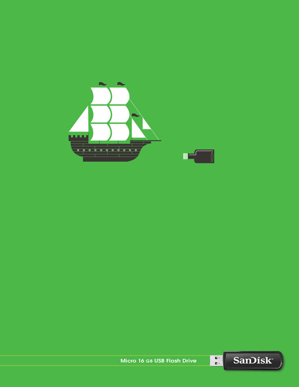 26 Brilliant Minimalist Print Ads