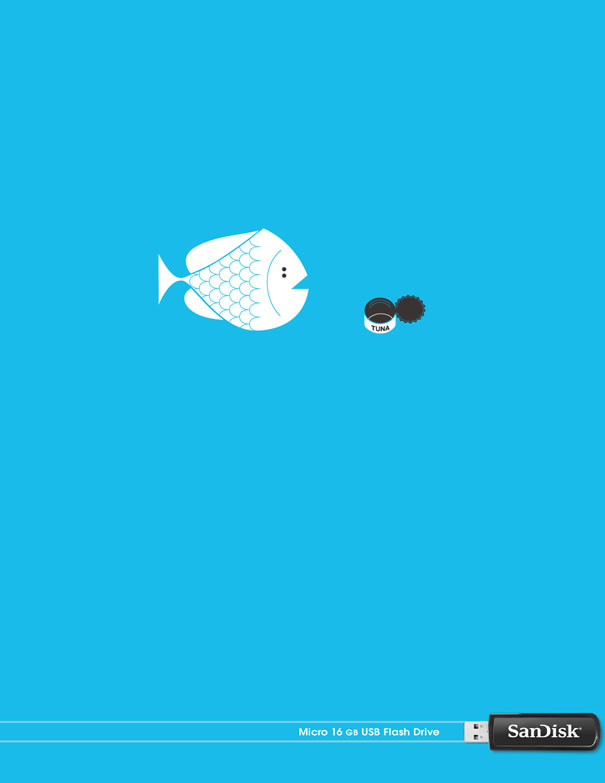 26 Brilliant Minimalist Print Ads