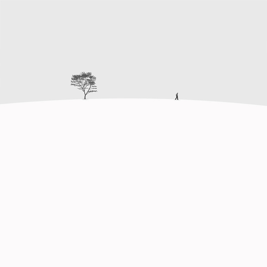 Minimalist Black and White Photography by Hossein Zare Minimalist Black and White Photography by Hossein Zare