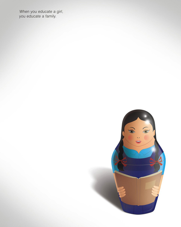 21 More Brilliant Minimalist Print Ads