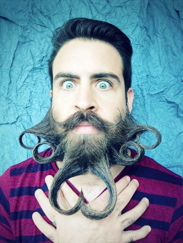 Mr. Incredibeard: Guy With A Thousand Beards Becomes Internet Celebrity