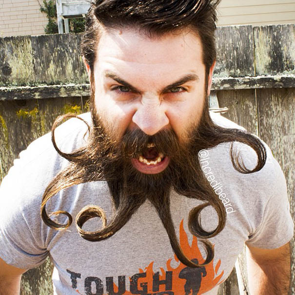 Mr. Incredibeard: Guy With A Thousand Beards Becomes Internet Celebrity