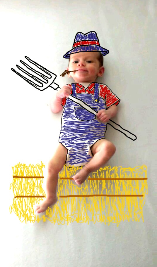 Creative Mother Turns Her Son's Baby Pics Into Cute Imaginary Adventures Creative Mother Turns Her Son's Baby Pics Into Cute Imaginary Adventures