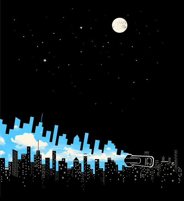 Negative Space Art by Tang Yau Hoong Negative Space Art by Tang Yau Hoong