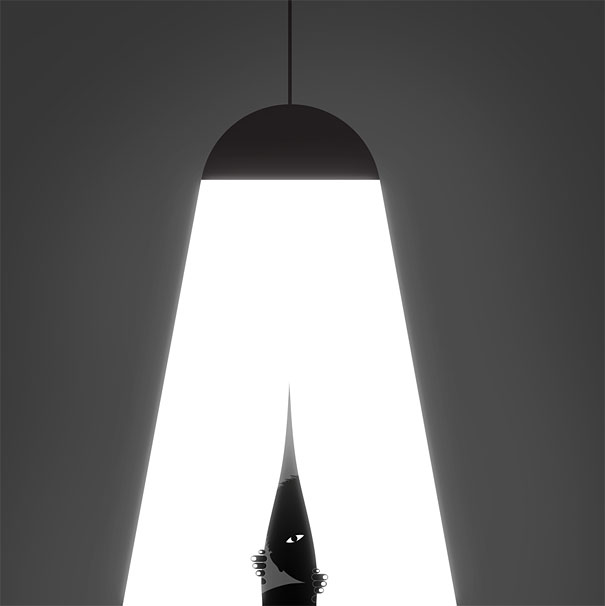 Negative Space Art by Tang Yau Hoong Negative Space Art by Tang Yau Hoong