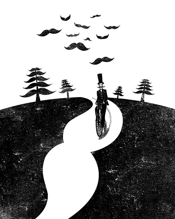 Negative Space Art by Tang Yau Hoong Negative Space Art by Tang Yau Hoong