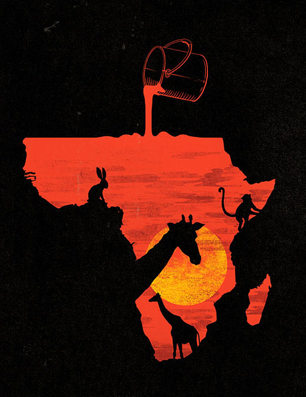 Negative Space Art by Tang Yau Hoong Negative Space Art by Tang Yau Hoong