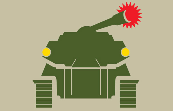 Negative Space Art by Noma Bar