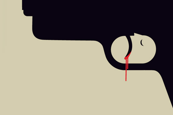 Negative Space Art by Noma Bar