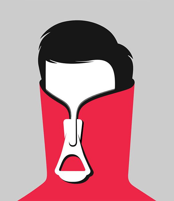 Negative Space Art by Noma Bar Negative Space Art by Noma Bar