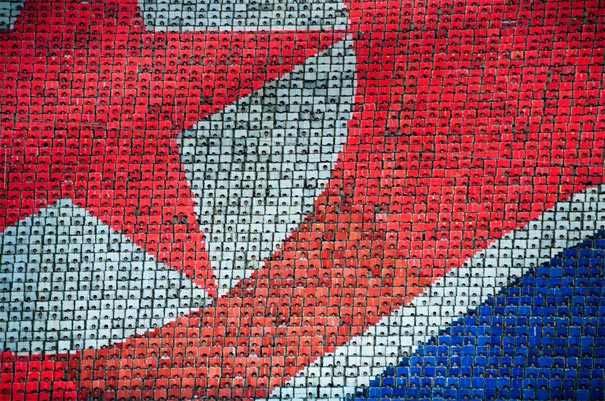 N. Korea's Mass Games or 100,000 Human Pixels