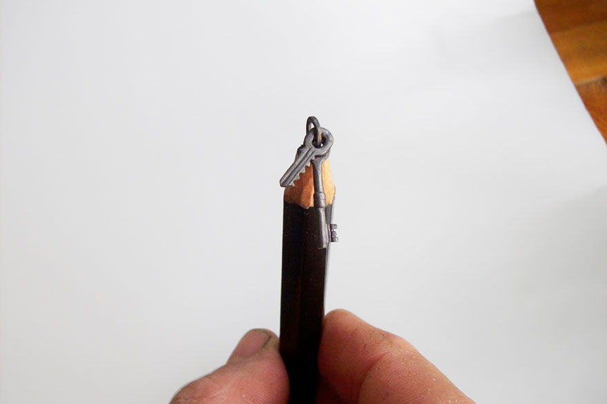 Incredible Pencil Sculptures by Cerkahegyzo