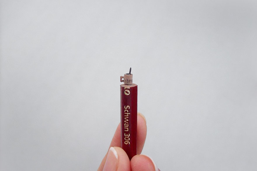 Incredible Pencil Sculptures by Cerkahegyzo Incredible Pencil Sculptures by Cerkahegyzo