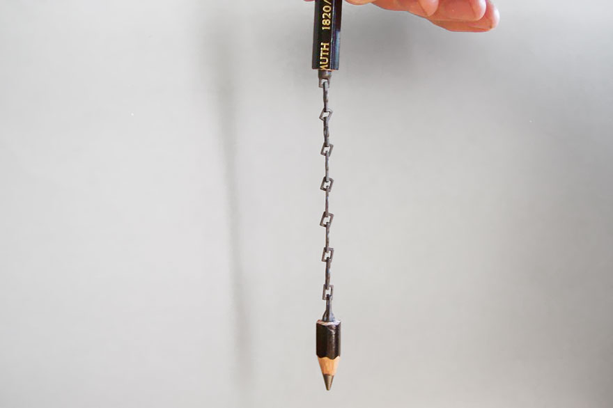 Incredible Pencil Sculptures by Cerkahegyzo