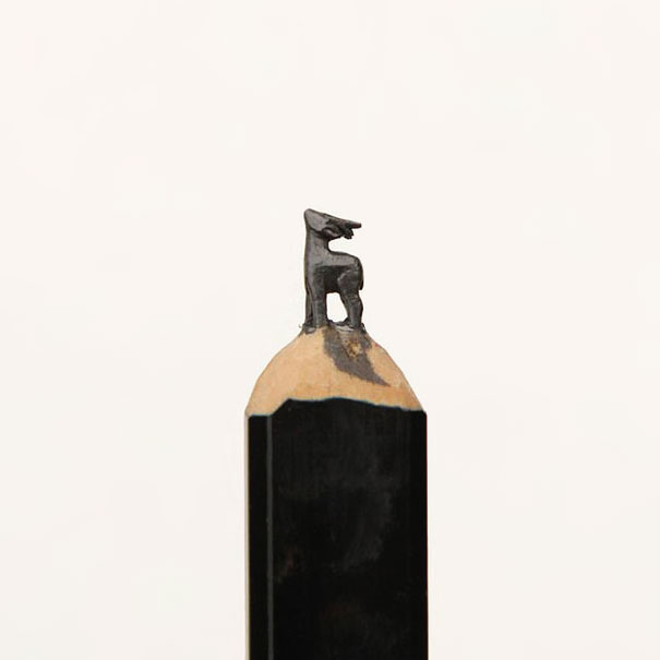 Amazingly Intricate Pencil Tip Sculptures by Diem Chau