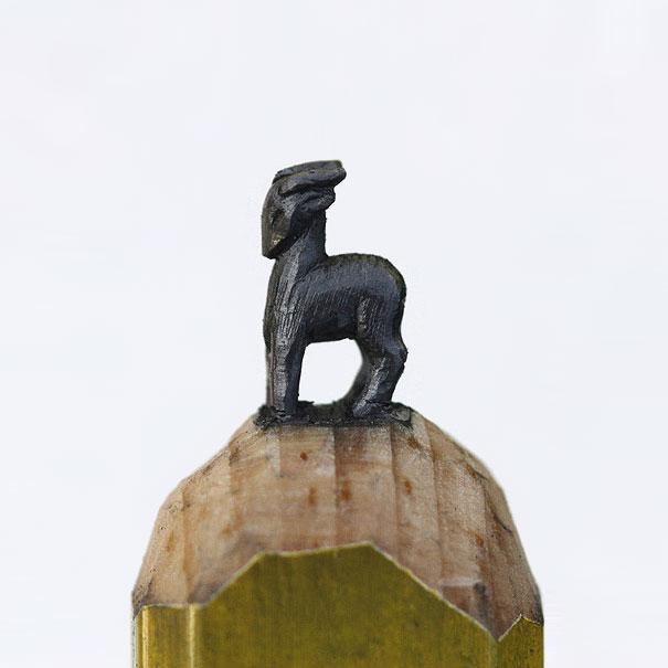Amazingly Intricate Pencil Tip Sculptures by Diem Chau