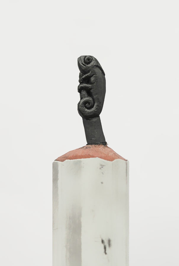 Amazingly Intricate Pencil Tip Sculptures by Diem Chau