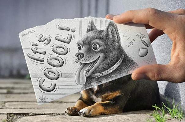 Pencil vs Camera by Ben Heine (Part II) Pencil vs Camera by Ben Heine (Part II)