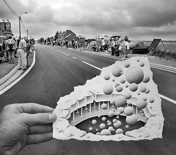 Pencil vs Camera by Ben Heine (Part II) Pencil vs Camera by Ben Heine (Part II)