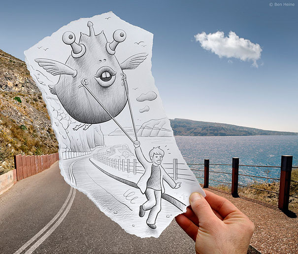 Pencil vs Camera by Ben Heine (Part II) Pencil vs Camera by Ben Heine (Part II)