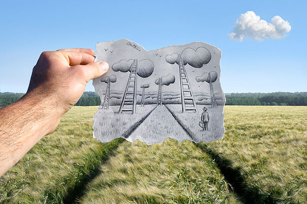 Pencil vs Camera by Ben Heine (Part II) Pencil vs Camera by Ben Heine (Part II)