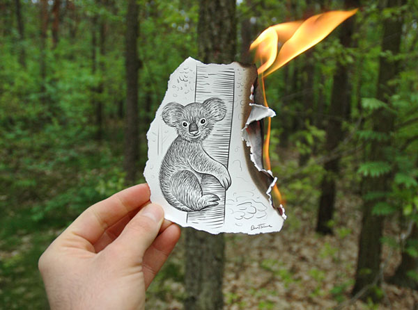 Pencil versus Camera by Ben Heine Pencil versus Camera by Ben Heine