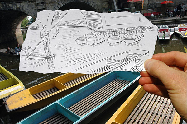 Pencil versus Camera by Ben Heine Pencil versus Camera by Ben Heine