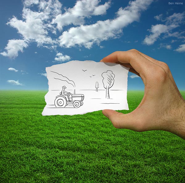 Pencil versus Camera by Ben Heine Pencil versus Camera by Ben Heine