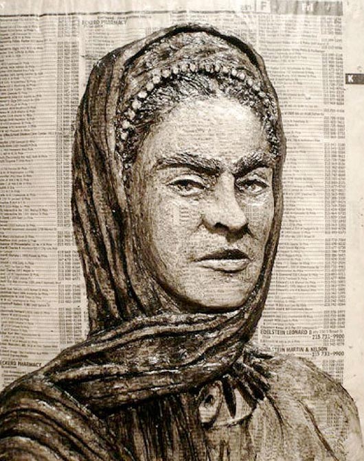 Amazing Phone Book Carvings by Alex Queral Amazing Phone Book Carvings by Alex Queral