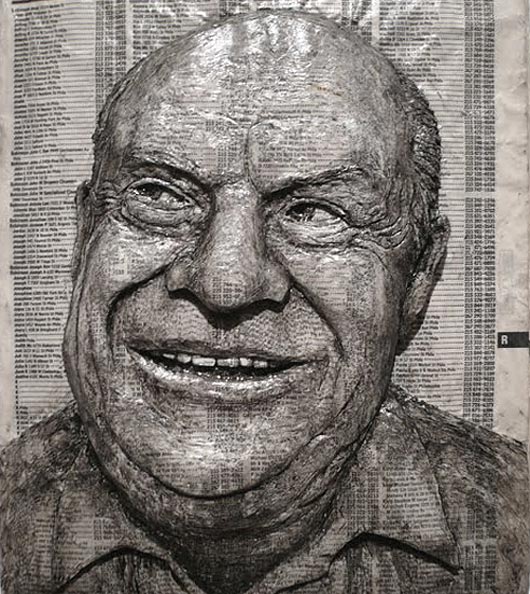 Amazing Phone Book Carvings by Alex Queral