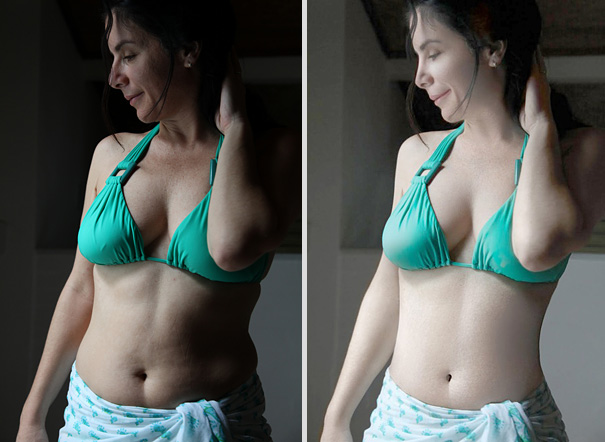 Tool Reveals How Much Celebs & Models Are Photoshopped Tool Reveals How Much Celebs & Models Are Photoshopped