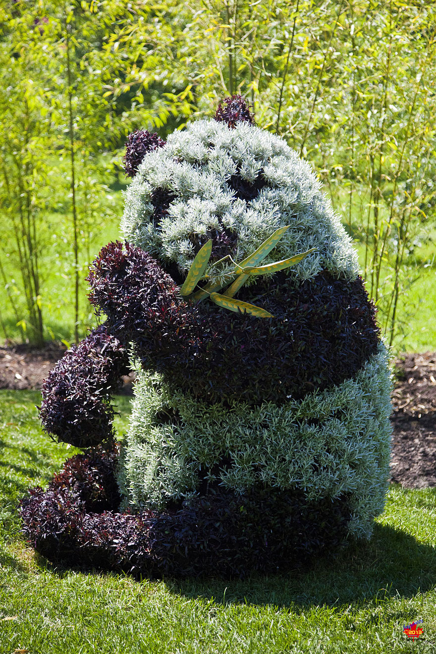 Amazing Plant Sculptures at the Montreal Mosaiculture Exhibition 2013