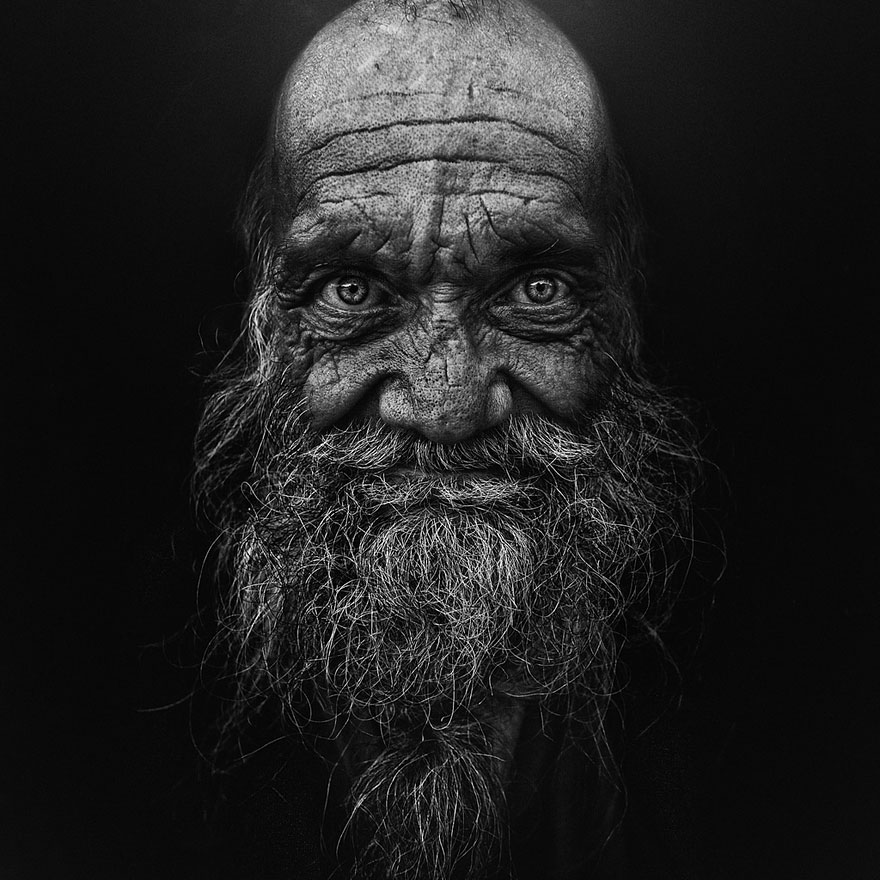 Haunting Black and White Portraits of Homeless People by Lee Jeffries