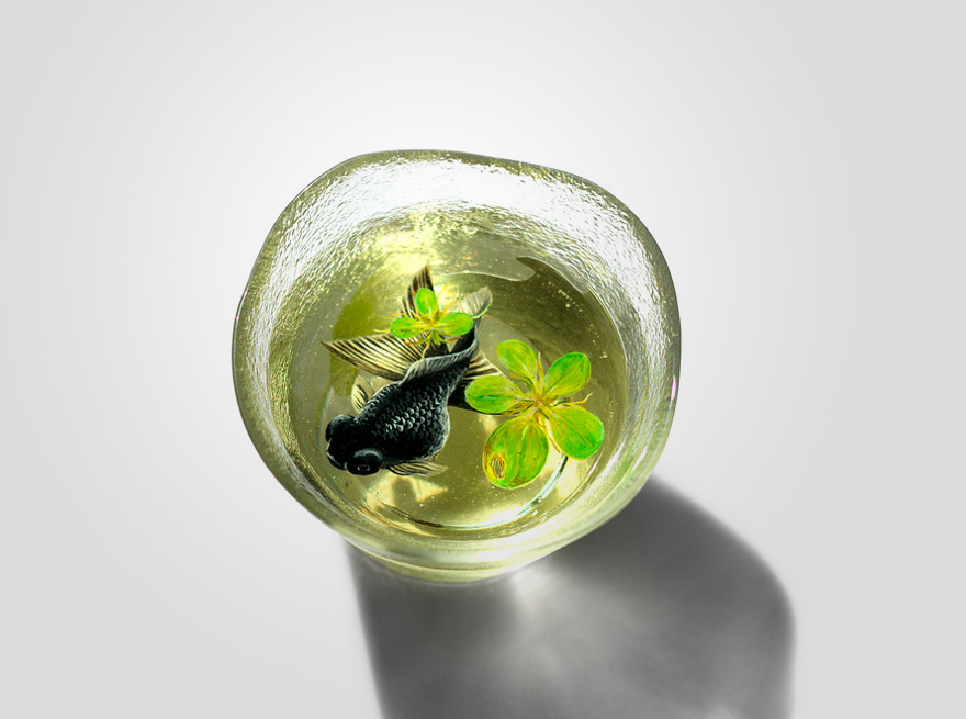 Photorealistic 3D Paintings of Sea Creatures by Keng Lye